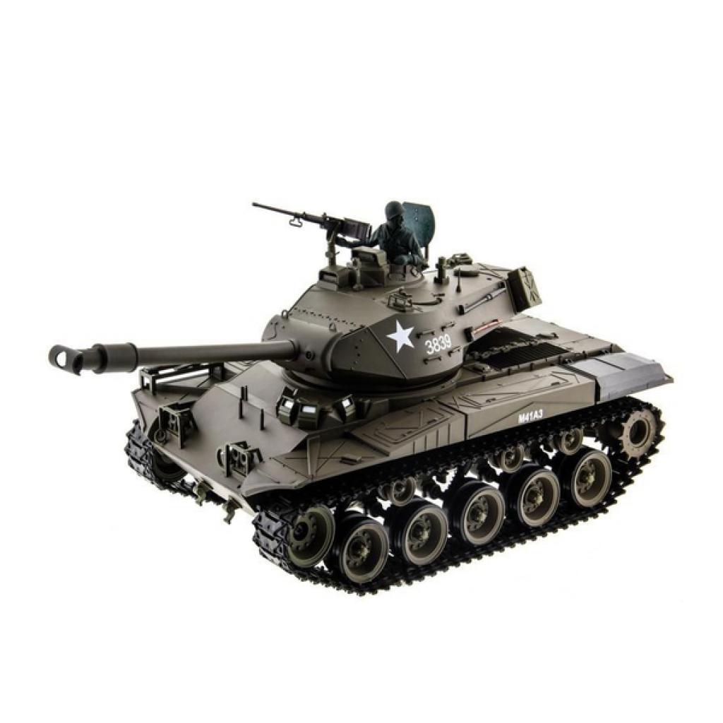 

Радиоуправляемая игрушка HENG LONG Танк на радиоуправлении 1:16 Heng Long Bulldog M41A3 с пневм (HL3839-1Upg)