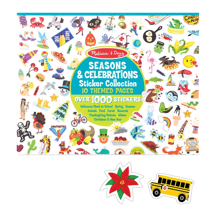 Melissa & Doug Seasons and Celebrations Sticker Collection