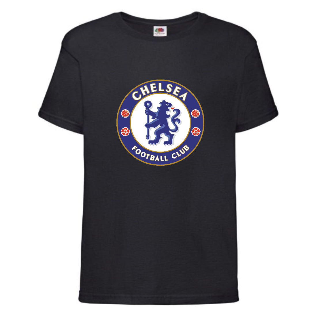 

Футболка детская Футбольный клуб Челси (Chelsea) черная (FOOT blc 005) 128 см