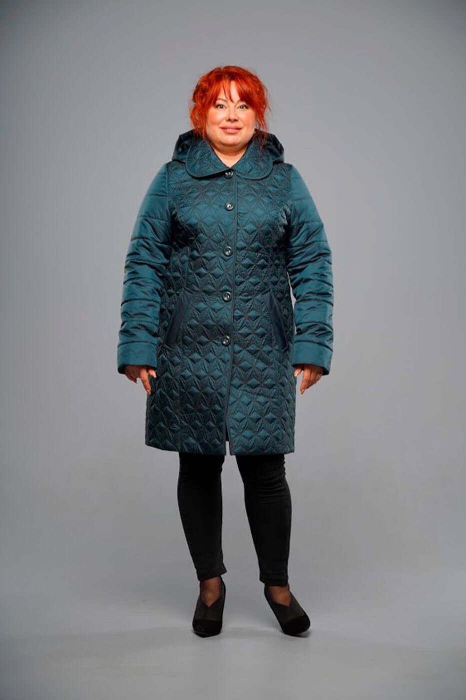 

Женская демисезонная куртка Seven sky Алина 60 бирюза