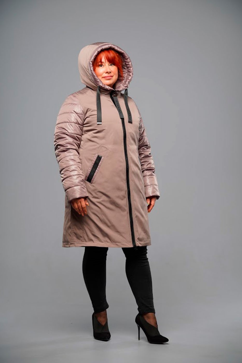 

Женская демисезонная куртка Seven sky Кира 60 кофе