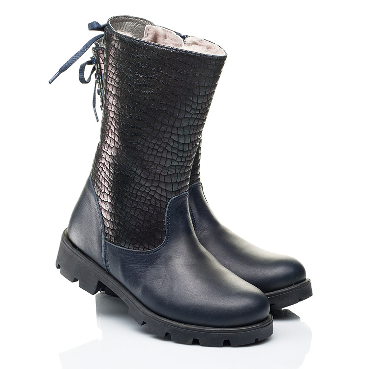 

Зимние сапоги на меху Woopy Fashion 38 синий (7193)