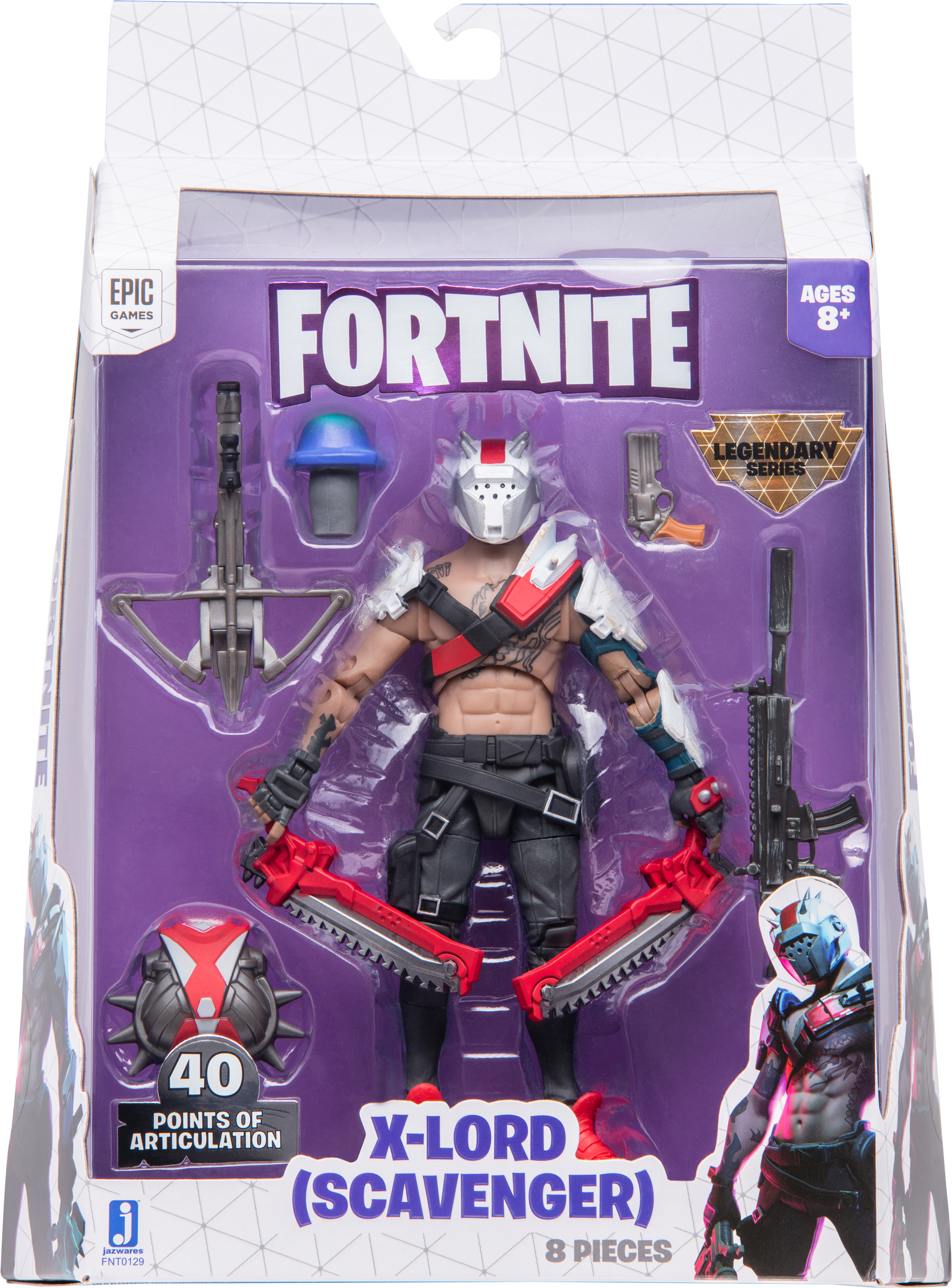 

Коллекционная фигурка Jazwares Fortnite Legendary Series X-Lord - Scavenger S5 (FNT0129)