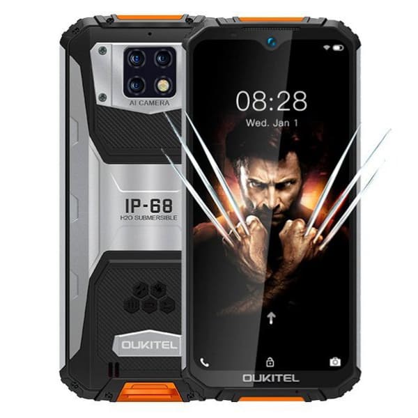 

Защищенный смартфон Oukitel wp6 ip68 6/128gb black-orange