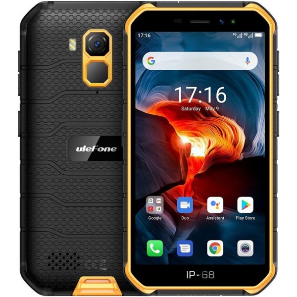 

Защищенный смартфон Ulefone Armor X7 ip68 2/16gb black-orange