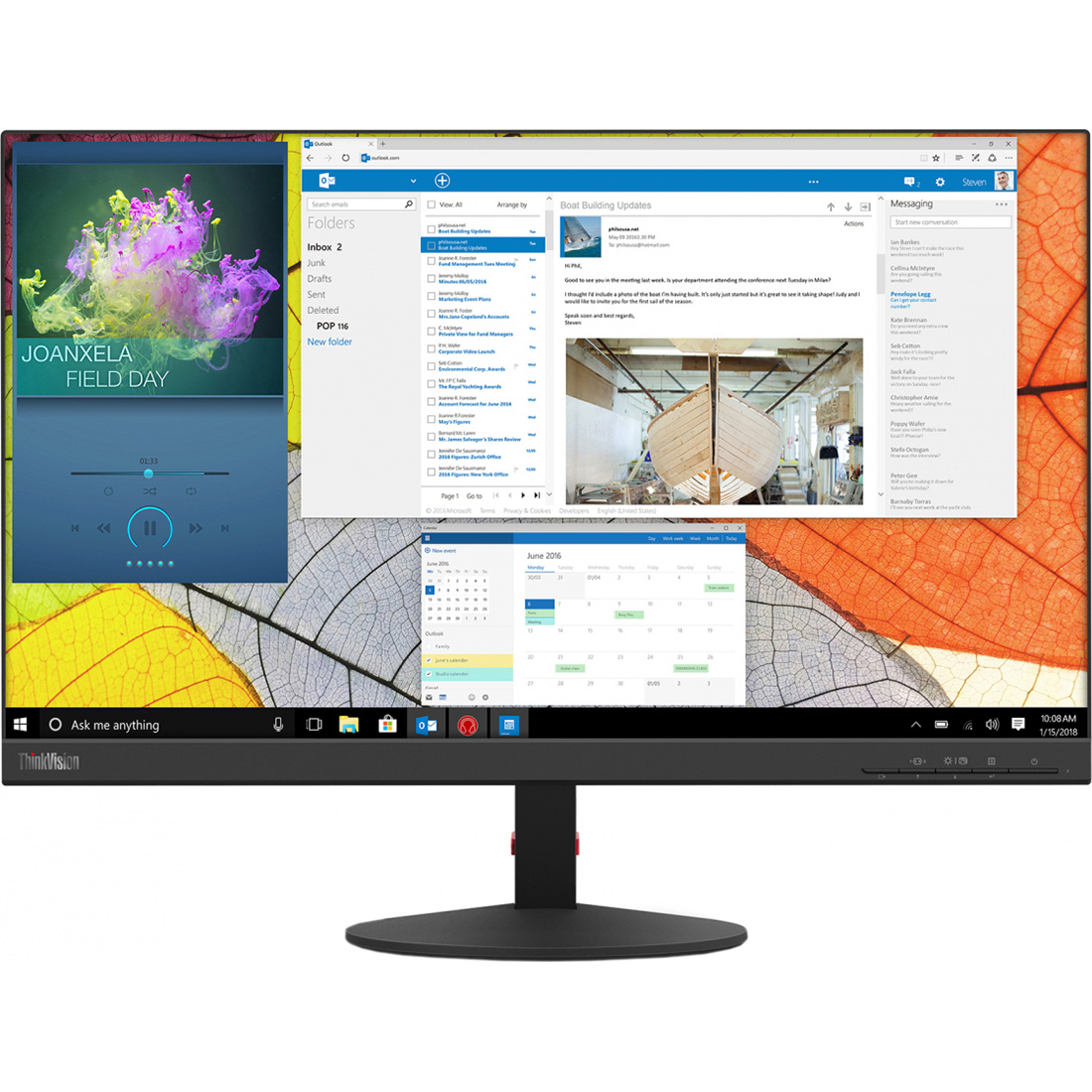 

Монитор Lenovo ThinkVision S27q-10 WQHD (61E8GAT1UA)