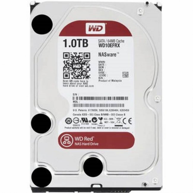 

Жесткий диск 3.5" 1TB Western Digital (WD10EFRX)