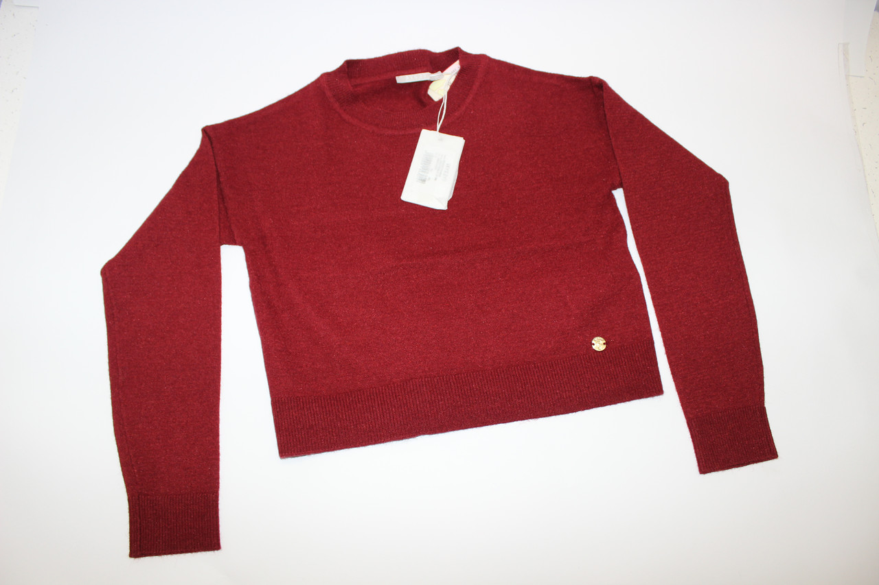 

Укороченная кофта AYGEY под высокие джинсы на 10 лет, рост 128см, бордового цвета, KDJF7165MA