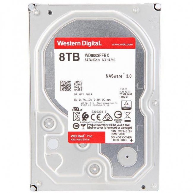 

Жесткий диск 3.5" 8TB Western Digital (WD8003FFBX)