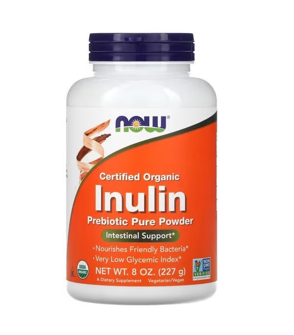 Инулин NOW Foods Organic Inulin Powder - 227г – фото, отзывы ...