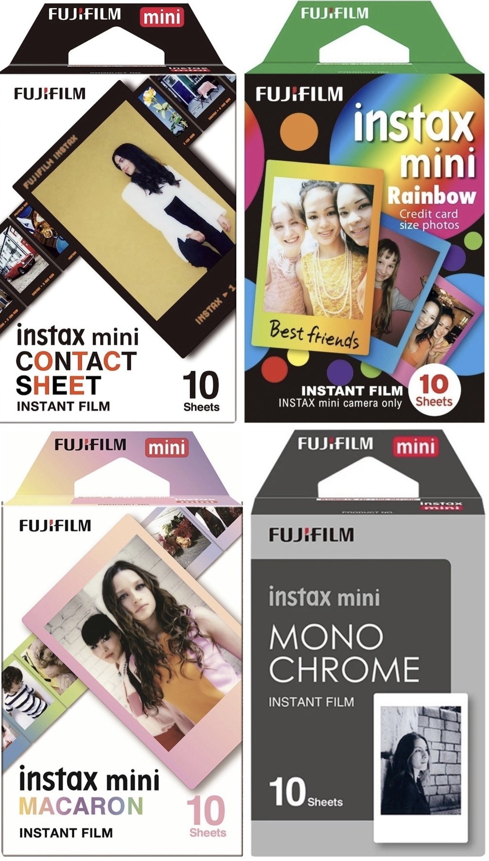 Комплект Фотобумага Fujifilm INSTAX 11/12 картриджи (50 фото) для Instax  mini 8, 9, 11, 12, 40, 50s, 70, 90, 25s, liplay, evo, link, share sp-1,  sp-2, polaroid 300 – фото, отзывы, характеристики