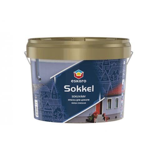 

Краска цокольная матовая Eskaro Sokkel TR база