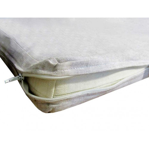 

Матрас детский льняной LinTex 60х120/7 в кроватку чехол из льна