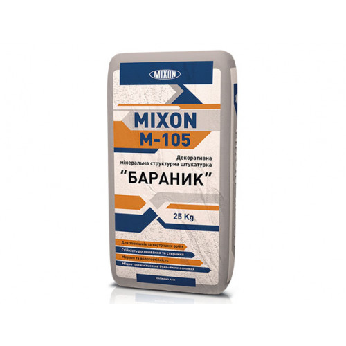

Штукатурка минеральная Mixon М-105 Барашек 1,5 мм