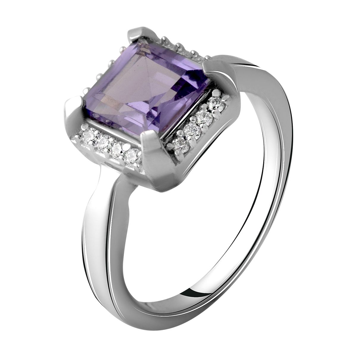 

Серебряное кольцо SilverLine с александритом 2.378ct 17 размер