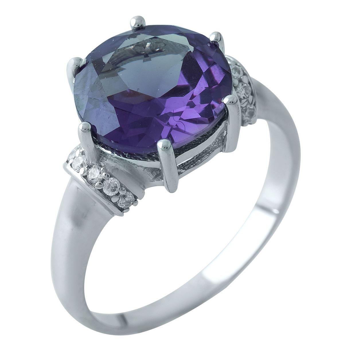 

Серебряное кольцо SilverLine с александритом 6.31ct 17.5 размер