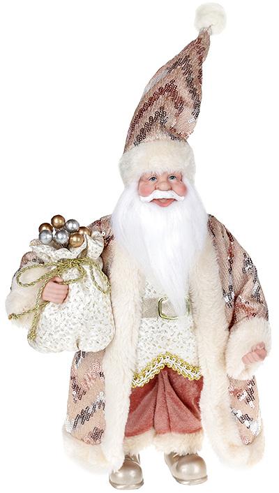 

Декоративная фигура Санта с мешком 30см, розовый Bona BD-NY14-517