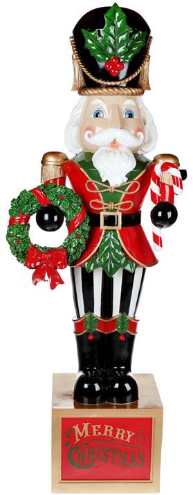 

Декоративная фигура Щелкунчик Merry Christmas 124см Bona BD-837-133