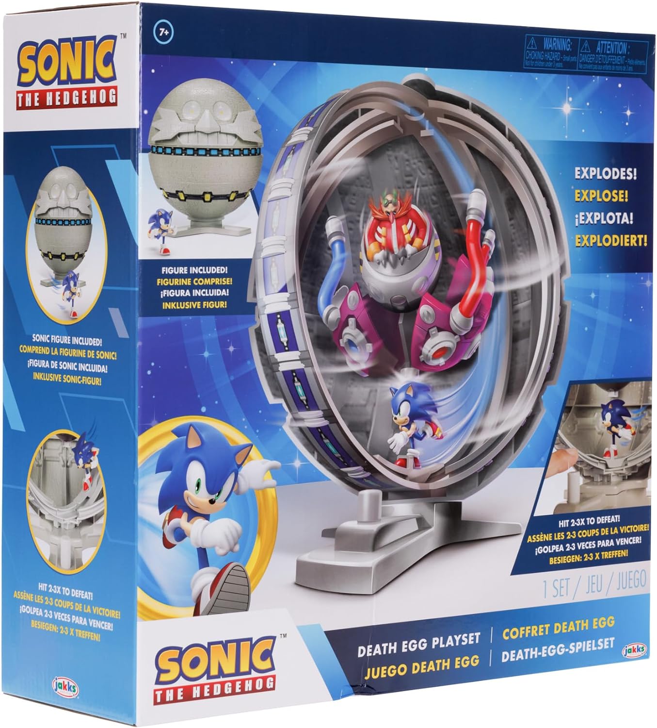 Фигурка Ёжик Соник: Яйцо смерти Sonic The Hedgehog Death Egg Playset Jakks  41702 – фото, отзывы, характеристики в интернет-магазине ROZETKA от  продавца: ActionToyStore | Купить в Украине: Киеве, Харькове, Днепре,  Одессе, Запорожье, Львове