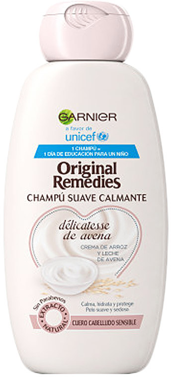 Шампунь для увлажнения волос Garnier Original Remedies Delicatesse ...
