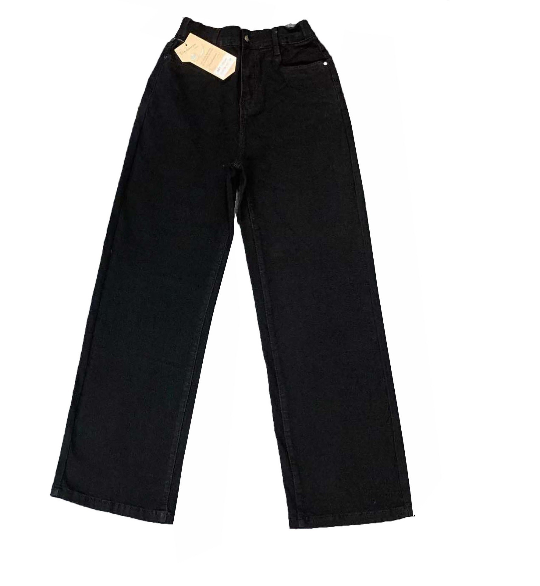 Женские джинсы стрейч трубы черные Jean-Daniel. Артикул 212226-01М р 44 ...