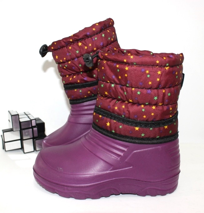 

Сапоги для девочки эва Favorite shoes 004 bordo 30 бордовый