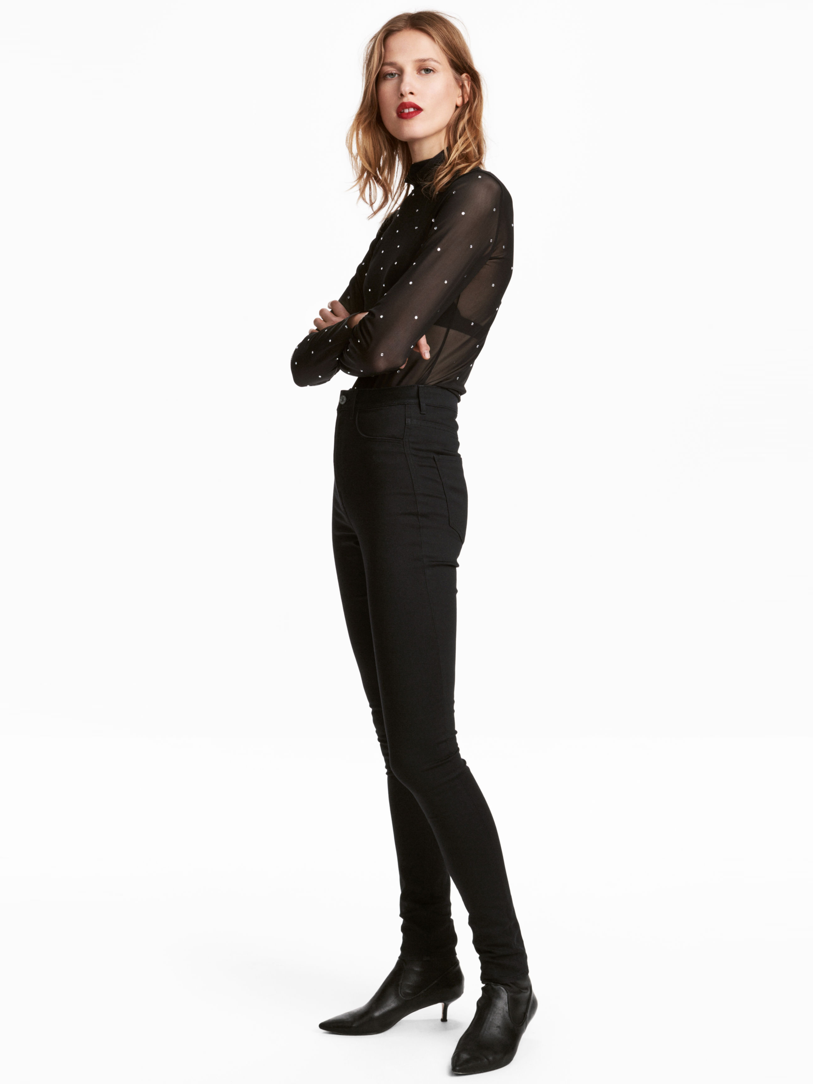 

Брюки H&M 3992235 29/32 Черные