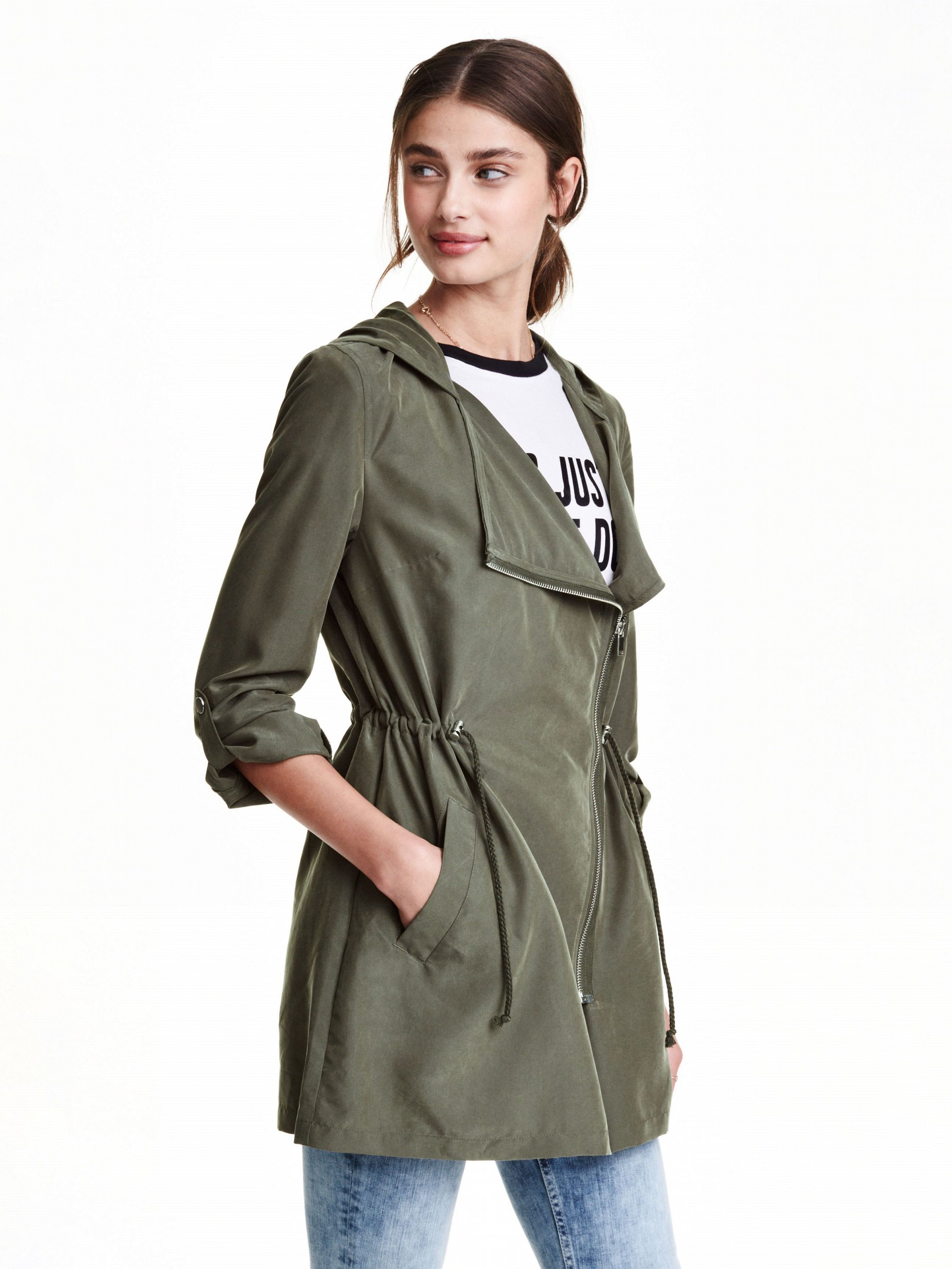 

Ветровка H&M 3545513 40 Хаки