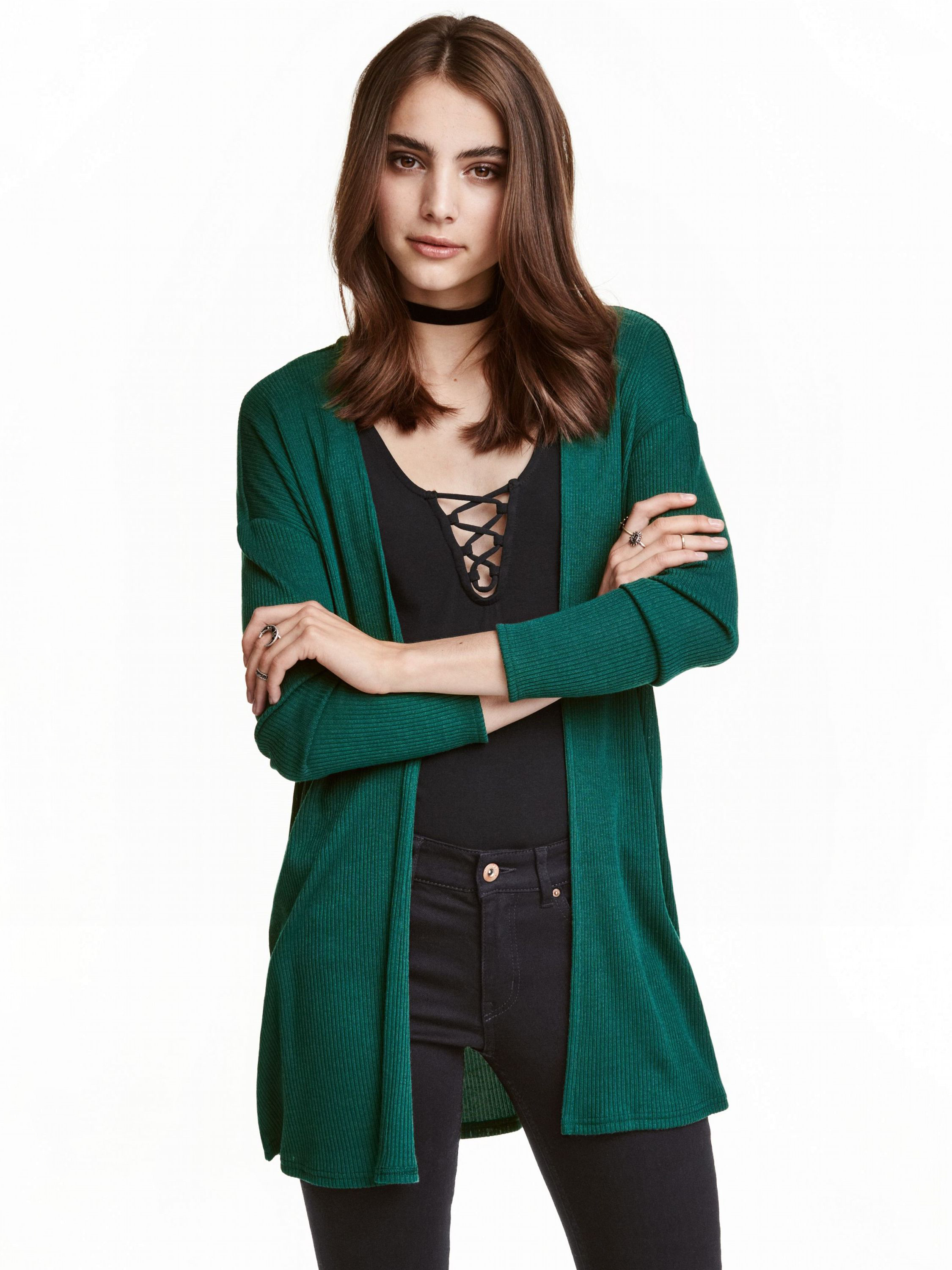 

Кардиган H&M 4137044 S Зеленый