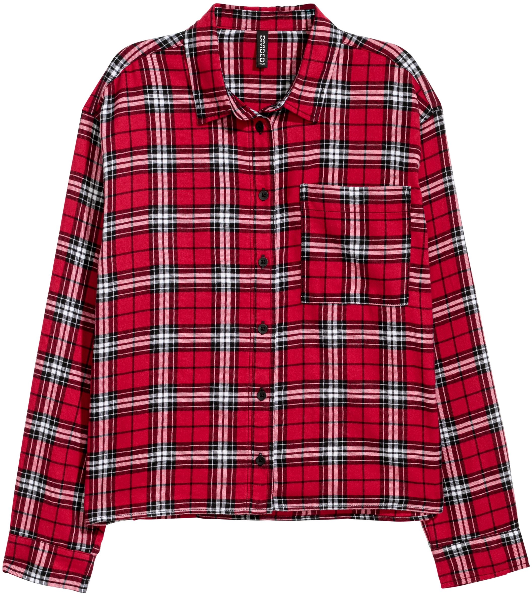 

Рубашка H&M 5291806 32 Красная