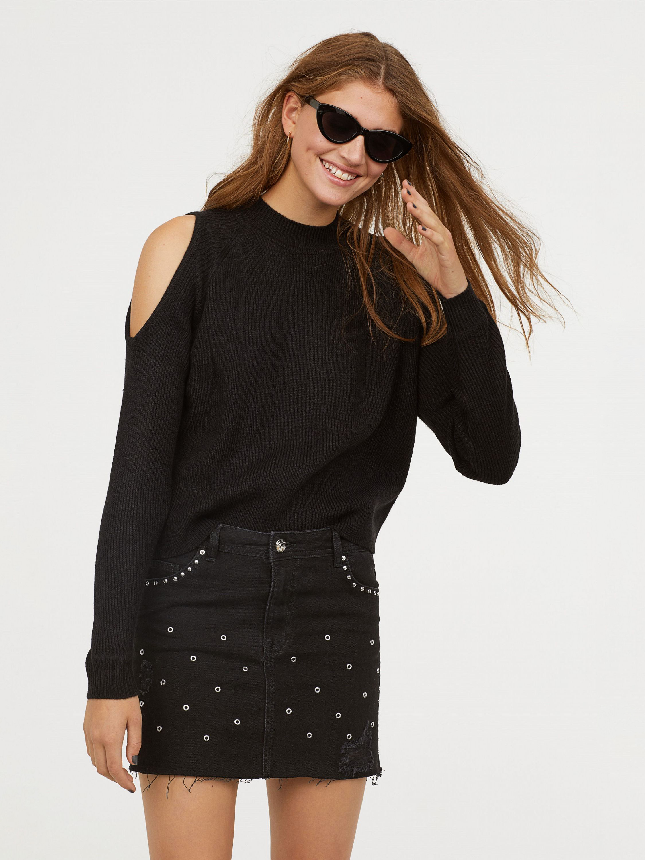 

Джемпер H&M 5484676 S Черный