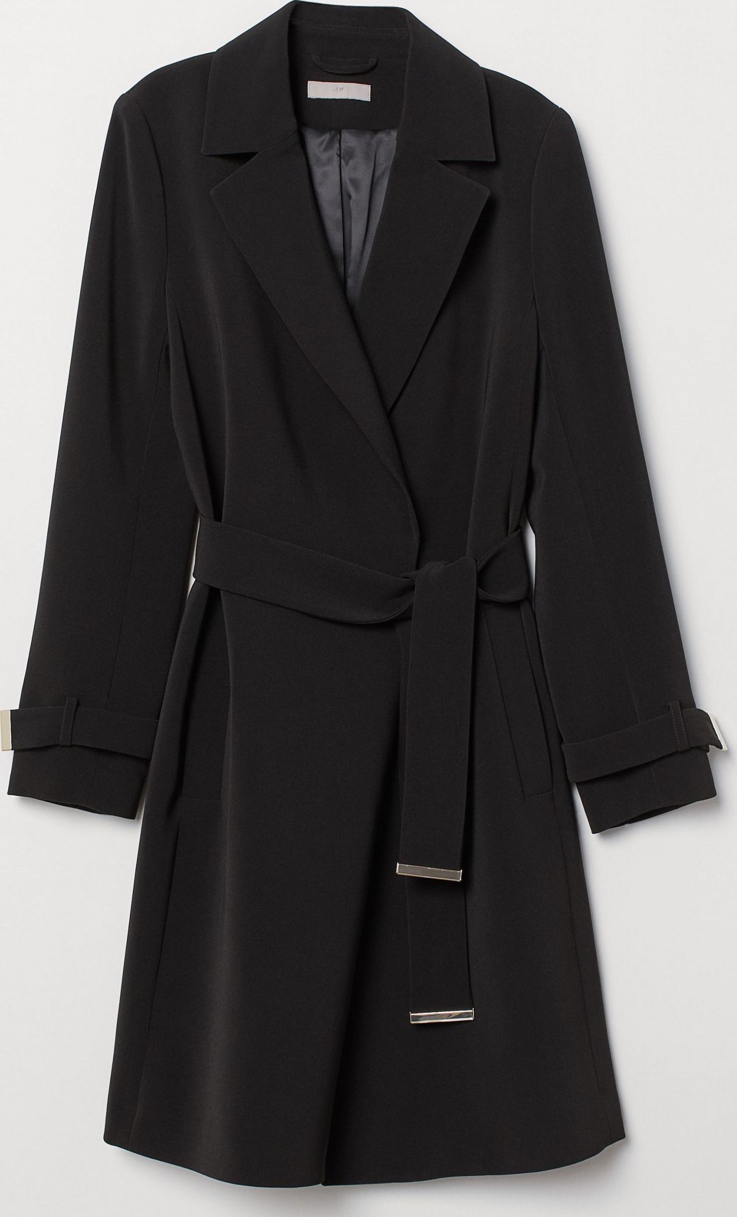 

Пальто H&M 7087050 40 Черное