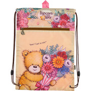 

Сумка для обуви Kite "Popcorn the Bear", 1 отделение, бежевая, РО18-601М-2
