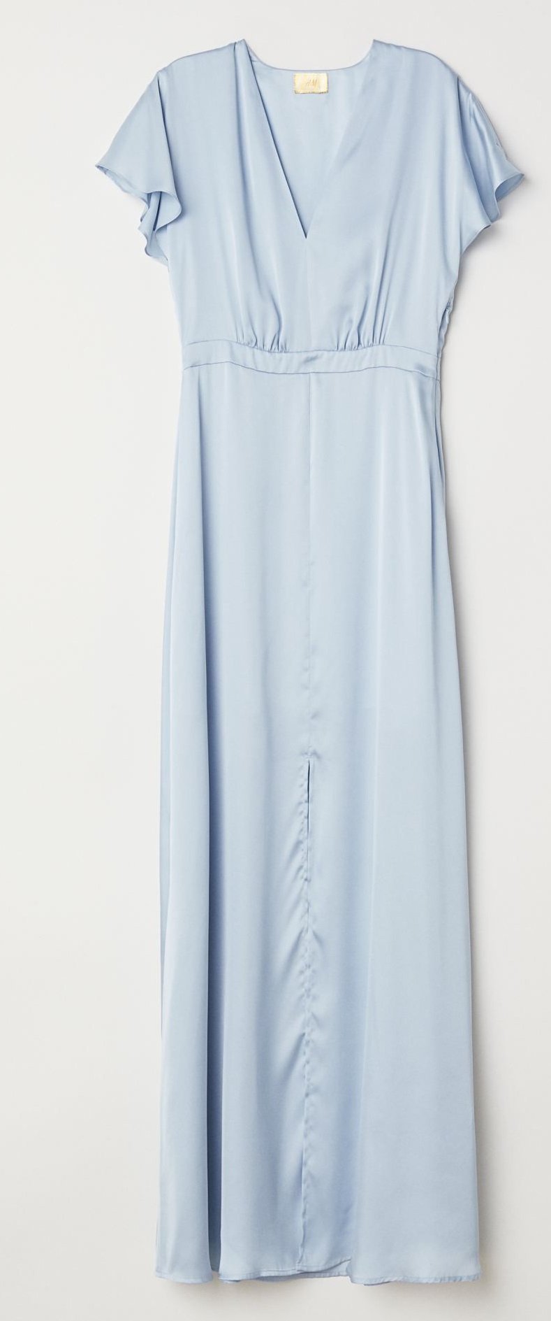

Платье H&M 060622280 34 Серое с голубым