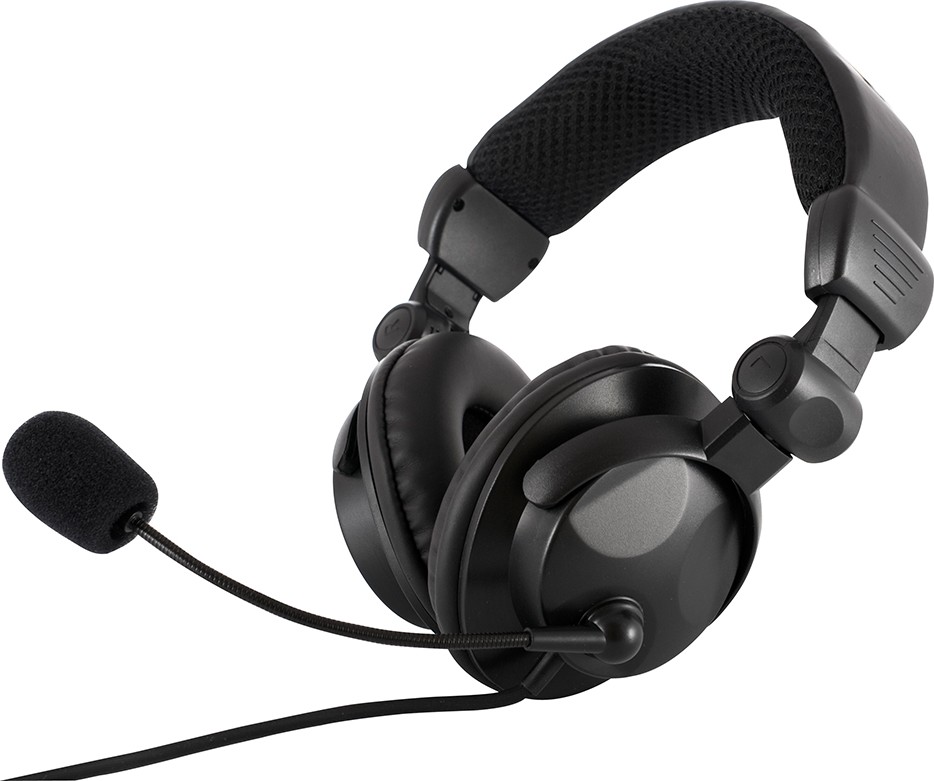 

Наушники гарнитура накладные Modecom MC-826 Hunter Black (S-MC-826-HUNTER)