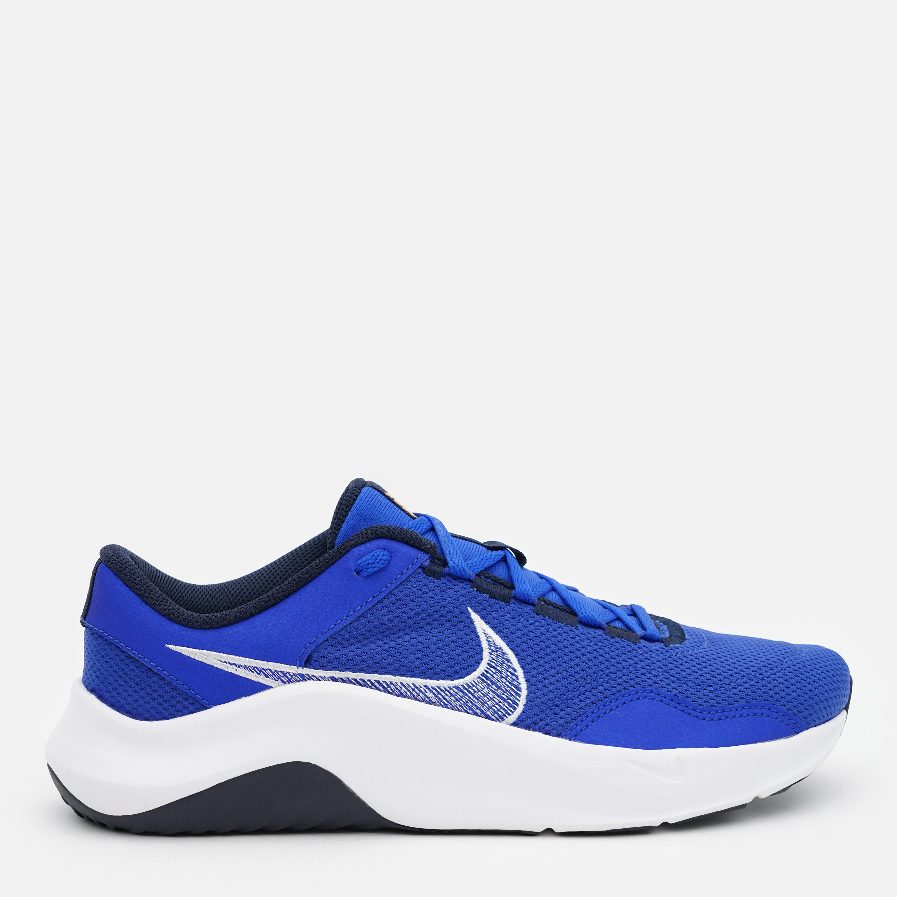 Акція на Чоловічі кросівки для залу Nike Legend Essential 3 Nn DM1120-402 46 (12US) 30 см Racer Blue/White-Obsidian-Sundial від Rozetka