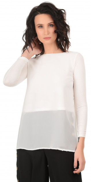 

Блузка H&M 0429617 140 СМ Белый 62321