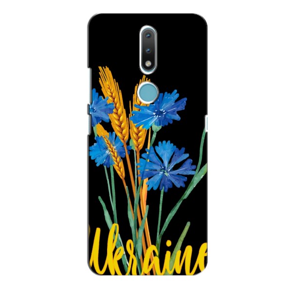 Чехол на Nokia 2.4 Украинский дизайн Ukraine в цветочках – фото, отзывы ...