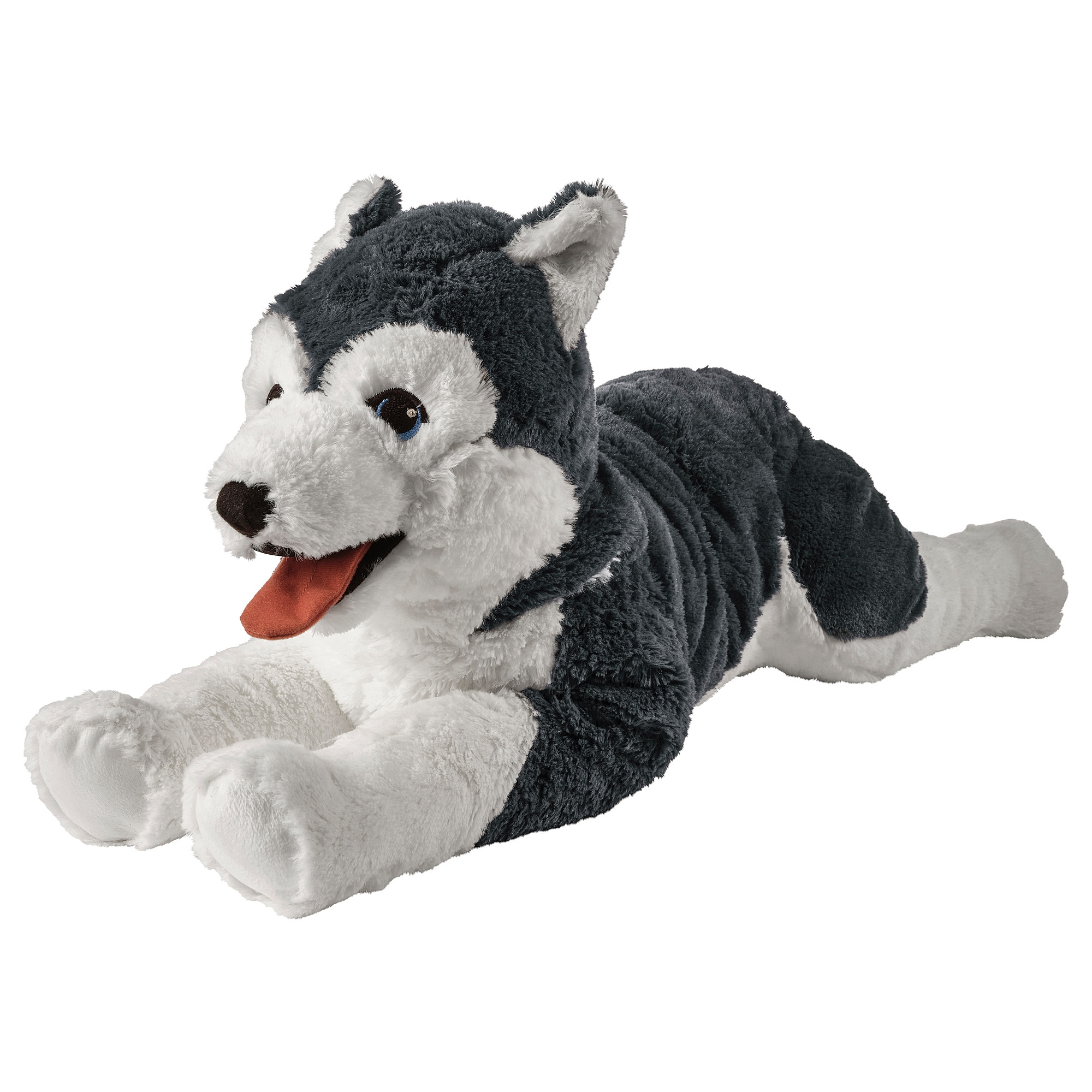

Мягкая игрушка собака хаски IKEA LIVLIG 57 см 402.979.90
