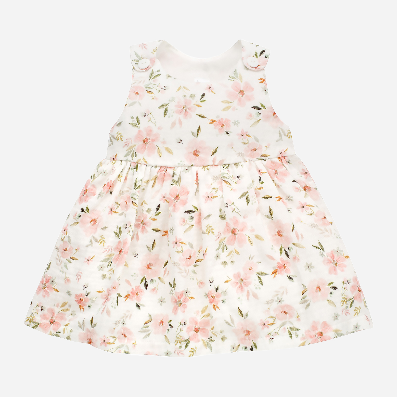 Акція на Дитяча сукня для дівчинки Pinokio Summer Garden Dress Sleeveless 68-74 см Екрю від Rozetka