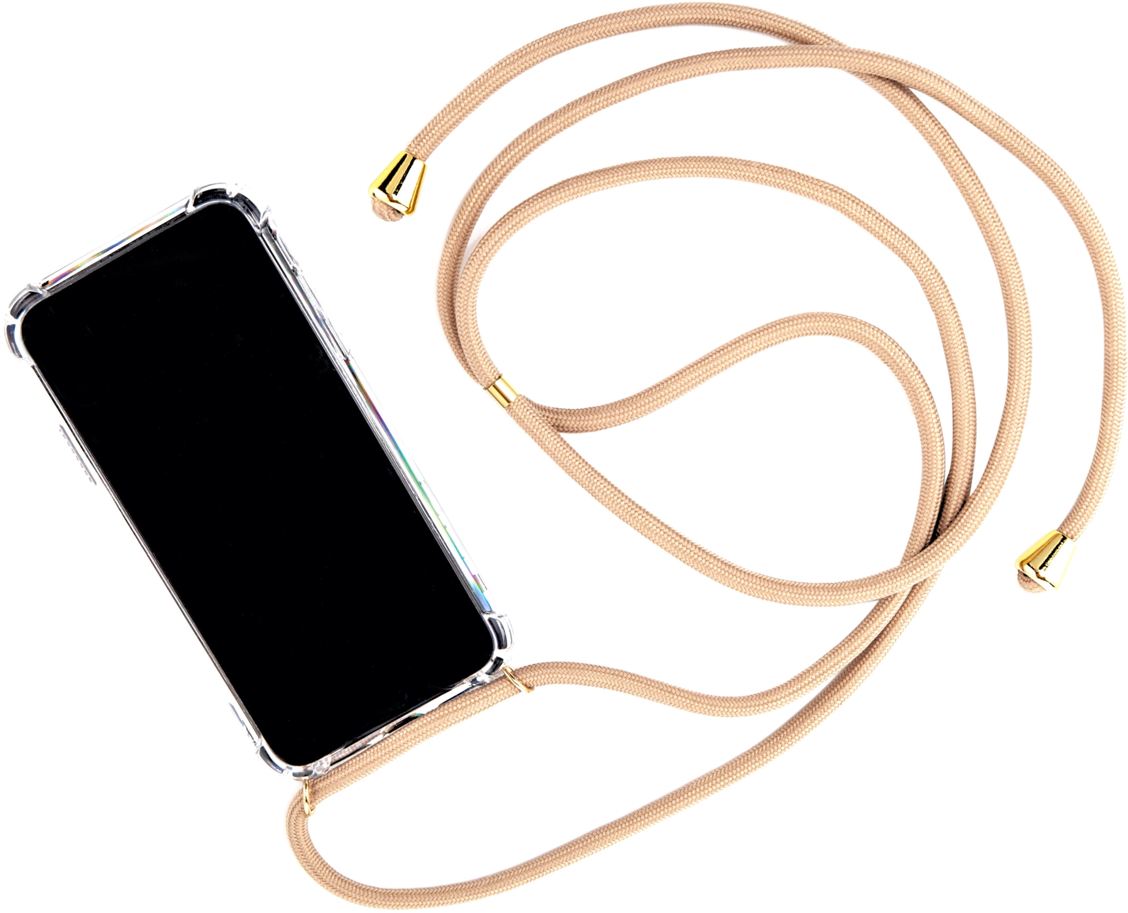

Панель Necker на шнурке для Apple iPhone 11 Cappuccino (NCR-11-CA)
