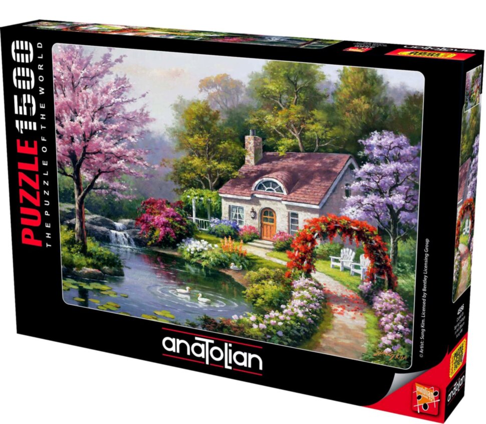 

Пазл Anatolian Весенний Коттедж В Полном Цвету 1500 Эл. Размер 85X60 см (4556)