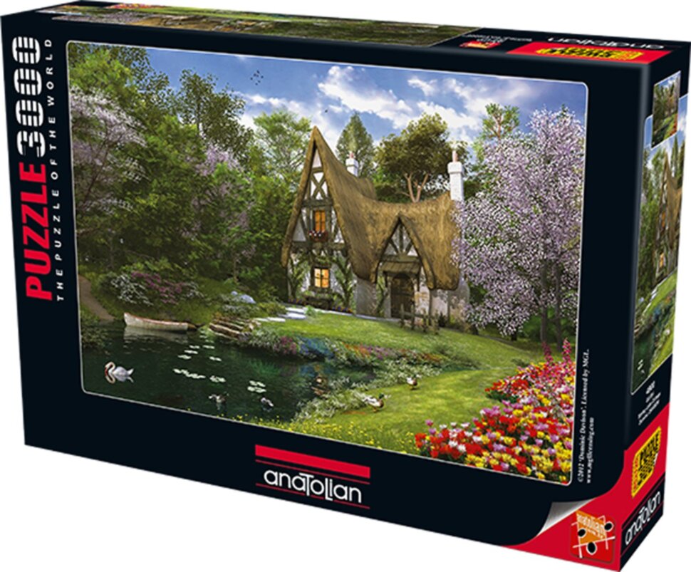 

Пазл Anatolian Коттедж Spring Lake 3000 Эл. Размер 120X85 см (4900)