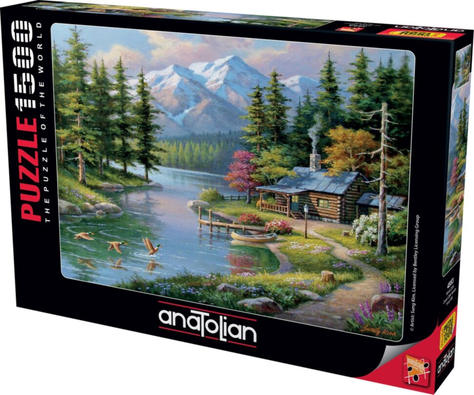 

Пазл Anatolian Отдых На Каноэ 1500 Эл. Размер 85X60 см (4554)