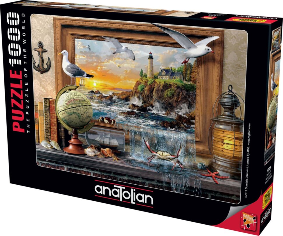 

Пазл Anatolian Морская Жизнь 1000 Эл. Размер 48X66 см (1025)