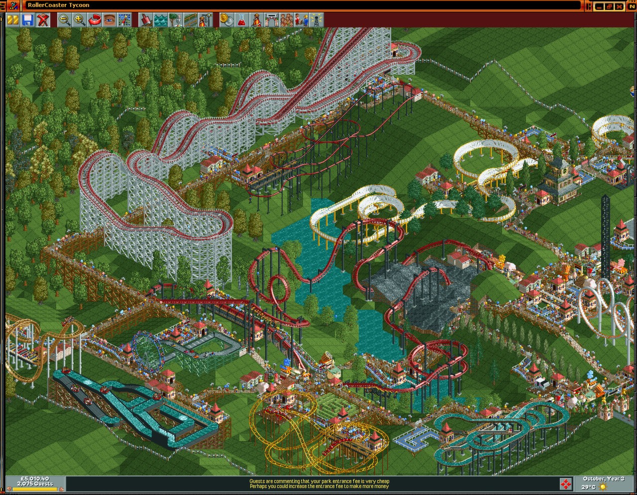 ROZETKA » Игра RollerCoaster Tycoon: Deluxe для ПК (Ключ активации Steam)  от продавца: GameXpress купить в Украине: цена, отзывы