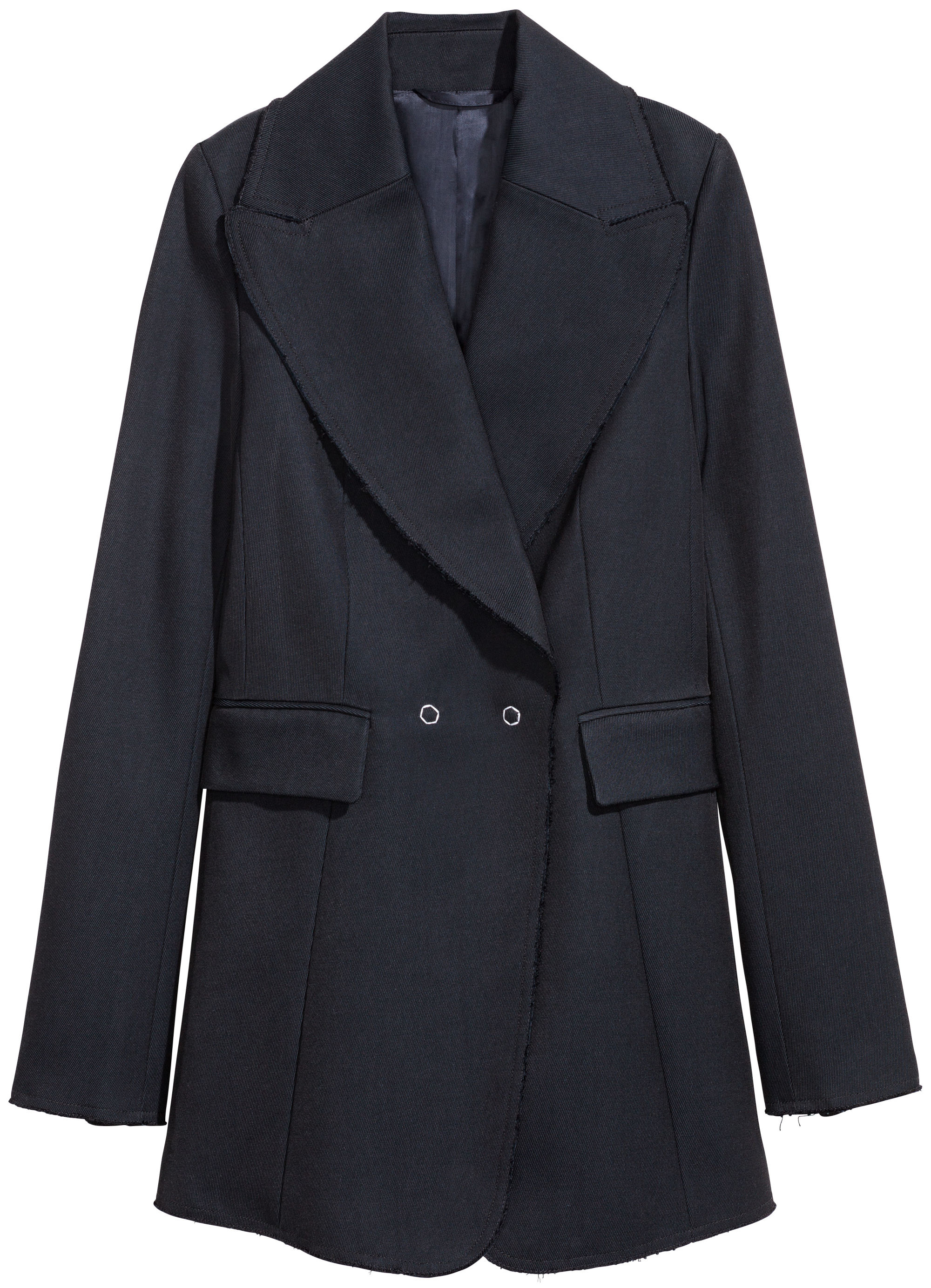 

Пальто H&M Studio XAZ173108LDYI 32 Темно-синее