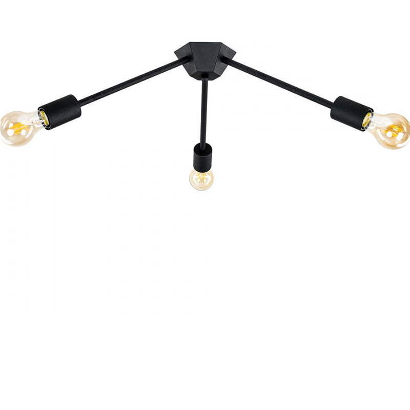

Светильник потолочный Attic K-3 C320 Black Черный (1501)