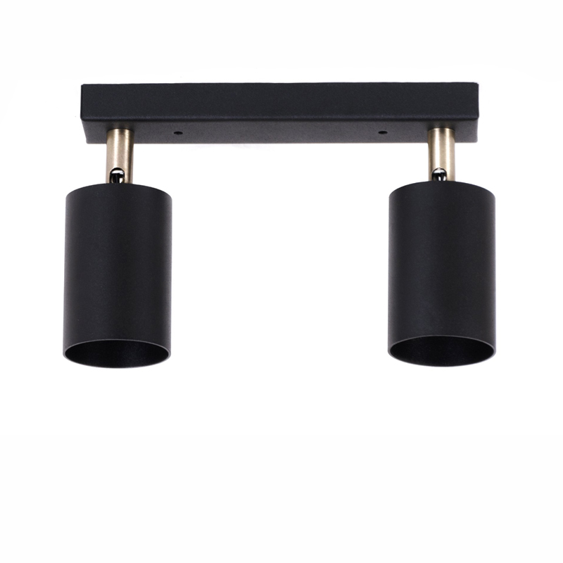 

Светильник потолочный Chime GU10 L90-2 Black Черный (1547)