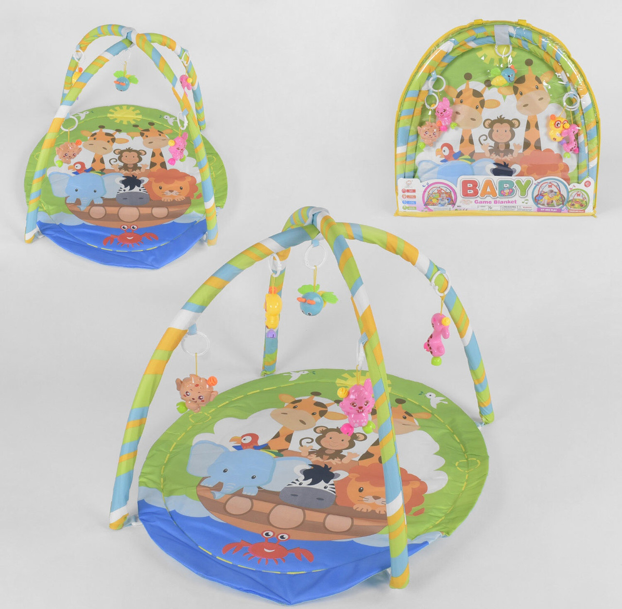 

Коврик игровой 851 зеленый 88892